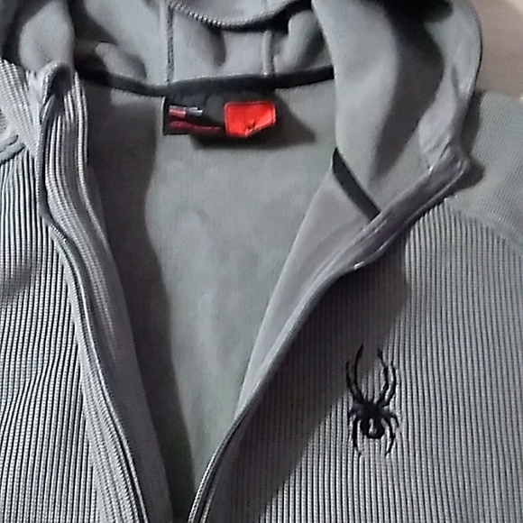 Men's Spyder Grey sweater - Picture 2 of 3